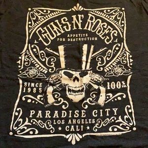 Guns N Roses Paradise City tshirt